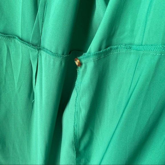 NWT-Never Fully Dressed Emerald Wrap Dress UK XL - Picture 11 of 13